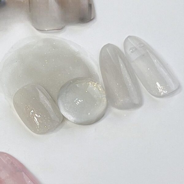Version 1.0.0 ADHERE 12ml 7pcs Glitter Nude Translucent Gel Polish Set, Fine Glitter Gel Nail Polish, Shimmery Nail Polish Gel Polish for Nail Art Manicure Salon DIY at Home