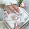 Version 1.0.0 ADHERE 12ml 5pcs Magnetic Gel Kit with Magnetic Stick, Cat Eye Gel Polish Holographic Glitter UV LED Nail Varnish for Nail Salon DIY Design