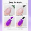 Version 1.0.0 ADHERE 12ml 9pcs Translucent Nail Gel Polish Kit, UV LED Gel Nail Polish, Soak Off Nail Varnish Gel Polish for Manicure Salon DIY Design at Home