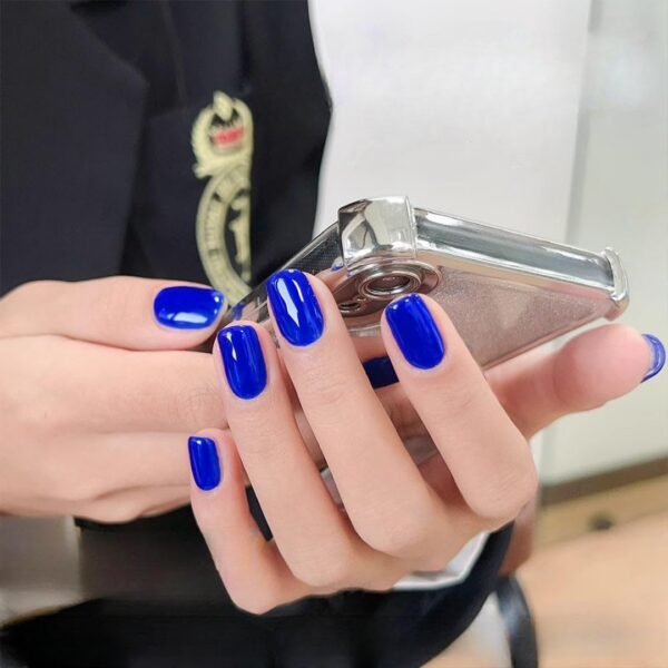 Version 1.0.0 ADHERE 12ml 2pcs Gel Polish Kit, Green Blue UV LED Gel Nail Polish, Soak Off Nail Varnish Gel Polish for Manicure Salon DIY Design at Home