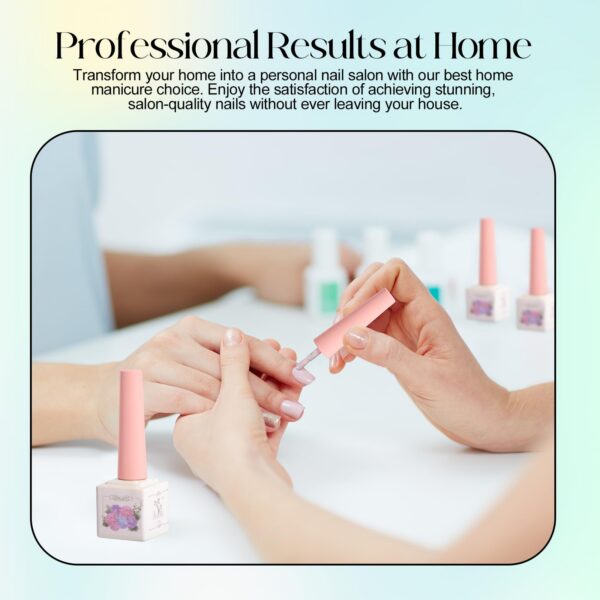 Version 1.0.0 ADHERE 12ml 12pcs Nail Gel Polish Set, UV LED Gel Nail Polish, Soak Off Nail Varnish Gel Polish for Manicure Salon DIY Design at Home