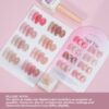 Version 1.0.0 ADHERE 12ml 8pcs Translucent Nude Pink Gel Kit, UV LED Gel Nail Polish, Soak Off Nail Varnish Gel Polish for Manicure Salon DIY Design at Home
