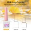 Version 1.0.0 ADHERE 12ml 7pcs Magnetic Nail Polish Gel Kit with Nail Magnet - Cat Eye Gel Nail Polish Glitter Shining Nude Pink Nail Gel Polish Green Nail Varnish