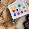 Version 1.0.0 ADHERE 11pcs Nail Art Painting Gel Kit with Brush, White Black Red Yellow Nude Blue Rose Classic Color UV LED Gel Nail Polish, Soak Off Nail Varnish Gel Polish for Manicure Salon DIY Design at Home