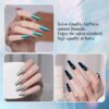 Version 1.0.0 Adhere 12ml 4 Colors Cat Eye Nail Polish Gel Kit - Magnetic Silver Black Blue Glitter Cat Eye Gel Nail Polish Soak Off Magnetic Varnish