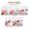 Version 1.0.0 ADHERE 12ml x7 Magnetic Gel Kit with Magnetic Stick, Brown Red Blue Green Orange Cat Eye Gel Polish Holographic Glitter UV LED Nail Varnish for Nail Salon DIY Design