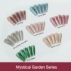 Version 1.0.0 ADHERE 12ml 7pcs Magnetic Nail Polish Gel Kit with Nail Magnet - Cat Eye Gel Nail Polish Glitter Shining Nude Pink Nail Gel Polish Green Nail Varnish
