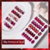 71BRKqcdqtL.jpg ADHERE 12ml x5 Gel Polish Kit with Magnetic Stick, 3x Cat Eye + 2x Color Gel Cat Eye Gel Polish Holographic Glitter UV LED Nail Varnish for Nail Salon DIY Design