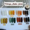 Version 1.0.0 ADHERE 8pcs Semitransparent Gel Kit with Brush, UV LED Gel Nail Polish, Soak Off Nail Varnish Gel Polish for Manicure Salon DIY Design at Home