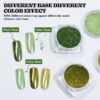 Version 1.0.0 ADHERE 6pcs Chrome Powder Set - Magic Metallic Mirror Finish & Mirror-Like Effect | Non-Toxic, Salon-Quality, DIY Gel Nail Supplies
