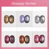 Version 1.0.0 Adhere 6pcs 12ml Magnetic Nail Polish Gel Kit - Cat Eye Magnetic Nail Gel Polish Magnetic Nail Polish Gel Cateye Effect Gel Polish for Home DIY Manicure Nail Salon