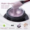 Version 1.0.0 ADHERE 7pcs Pearl Series, 5gx2 Pearl Gel + 3 Chrome Powder + 1 Dark Purple Mirror Chrome Nail Powder + 1 Glitter, Holographic Shimmer Pearlescent Finish & Mirror Metallic Shine
