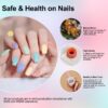 Version 1.0.0 ADHERE 12ml 12pcs Nail Gel Polish Set, UV LED Gel Nail Polish, Soak Off Nail Varnish Gel Polish for Manicure Salon DIY Design at Home