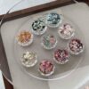 Version 1.0.0 ADHERE 9pcs Nail Glitter Kit with Mixing Gel + Mixing stick, Multi-Use Chunky Glitter Powder, Sparkle Shimmer Sequins, for Nail Salon, Resin Art, UV Epoxy, DIY Slime Making
