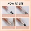 Version 1.0.0 ADHERE Cat Eye Gel Nail Polish Set, Holographic Glitter 7 Colors with Magnet Stick and Brush Gel Polish Soak Off Led Gel Polish Kit Nail Art Gel Manicure Salon DIY Gifts