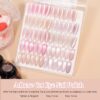 Version 1.0.0 ADHERE Cat Eye Gel Nail Polish Set, Holographic Glitter 7 Colors with Magnet Stick and Brush Gel Polish Soak Off Led Gel Polish Kit Nail Art Gel Manicure Salon DIY Gifts
