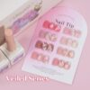 Version 1.0.0 ADHERE 12ml 8pcs Translucent Nude Pink Gel Kit, UV LED Gel Nail Polish, Soak Off Nail Varnish Gel Polish for Manicure Salon DIY Design at Home
