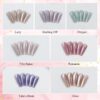 Version 1.0.0 Adhere 7pcs 12ml Cat Eye Nail Polish Gel Kit with Magnetic Stick, Beige Nude Purple Blue Rose Magnetic Cat Eye Gel Nail Polish para uñas Varnish for Manicure