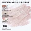 Version 1.0.0 ADHERE 12ml 5pcs Magnetic Gel Kit with Magnetic Stick, Cat Eye Gel Polish Holographic Glitter UV LED Nail Varnish for Nail Salon DIY Design
