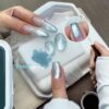 Version 1.0.0 ADHERE 12ml 5pcs Magnetic Gel Kit with Magnetic Stick, Cat Eye Gel Polish Holographic Glitter UV LED Nail Varnish for Nail Salon DIY Design