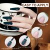 Version 1.0.0 ADHERE 12ml 8pcs Nail Polish Gel Kit, UV LED Gel Nail Polish, Soak Off Nail Varnish Gel Polish for Manicure Salon DIY Design at Home