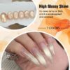 Version 1.0.0 ADHERE 7pcs Translucent Magnetic Gel Polish Set with Brush + Magnetic Stick, Cat Eye Gel Polish Holographic Glitter UV LED Nail Varnish for Nail Salon DIY Design