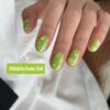 Version 1.0.0 ADHERE 12ml x 5pcs Green Gel Polish Kit, UV LED Gel Nail Polish, Soak Off Nail Varnish Gel Polish for Manicure Salon DIY Design at Home