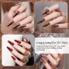 Version 1.0.0 Adhere 12ml of 7pcs Magnetic Cat Eye Nail Gel Polish Kit - Reflective Cat Eye Gel Polish Kit with Magnet Sticker Glitter Magnetic Gel Nail Varnish Soak Off UV Gel Nail Polish