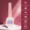 Version 1.0.0 ADHERE 12ml 7pcs Magnetic Nail Polish Gel Kit with Nail Magnet - Cat Eye Gel Nail Polish Glitter Shining Nude Pink Nail Gel Polish Green Nail Varnish