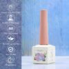 Version 1.0.0 ADHERE 7pcs 12ml Magnetic Cat Eye Nail Polish Gel Polish Set with Magnetic Stick, Soak Off UV Pink Blue Purple Brown Glitter Phantom Magnetic Gel Nail Varnish