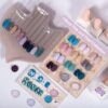 Version 1.0.0 ADHERE 12ml x10 Color Polish Gel Kit, Light Purple Blue Pink Yellow Dark Green UV LED Gel Nail Polish, Soak Off Nail Varnish Gel Polish for Manicure Salon DIY Design at Home