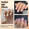 Version 1.0.0 ADHERE 7pcs Translucent Magnetic Gel Polish Set with Brush + Magnetic Stick, Cat Eye Gel Polish Holographic Glitter UV LED Nail Varnish for Nail Salon DIY Design