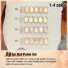 Version 1.0.0 ADHERE 7pcs Translucent Magnetic Gel Polish Set with Brush + Magnetic Stick, Cat Eye Gel Polish Holographic Glitter UV LED Nail Varnish for Nail Salon DIY Design