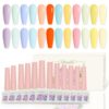 Version 1.0.0 ADHERE 12ml 12pcs Nail Gel Polish Set, UV LED Gel Nail Polish, Soak Off Nail Varnish Gel Polish for Manicure Salon DIY Design at Home