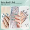 Version 1.0.0 ADHERE 12ML Cat Eye Gel Nail Polish Set,4 Colors Holographic Glitter Cat Eye Gel Polish with Magnet Gel Polish Soak Off Led Gel Polish Kit Nail Art Gel Manicure Salon DIY Gifts