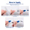 Version 1.0.0 ADHERE 12ml x6 Magnetic Gel Polish Kit with Magnetic Stick, Blue Silver Dark Green Purple Cat Eye Gel Polish Holographic Glitter UV LED Nail Varnish for Nail Salon DIY Design