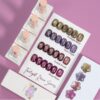Version 1.0.0 ADHERE 12ml 4pcs Magnetic Gel Set with Magnetic Stick, Cat Eye Gel Polish Holographic Glitter UV LED Nail Varnish for Nail Salon DIY Design