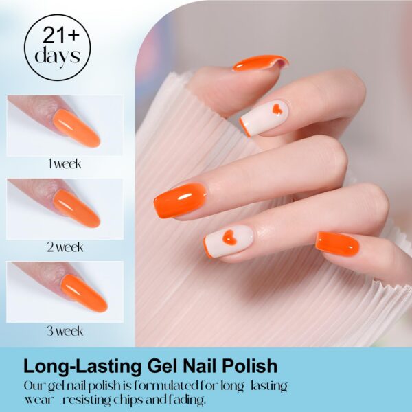 Version 1.0.0 ADHERE 12ml 12pcs Nail Gel Polish Set, UV LED Gel Nail Polish, Soak Off Nail Varnish Gel Polish for Manicure Salon DIY Design at Home