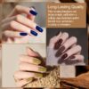 Version 1.0.0 ADHERE 12ml 8pcs Nail Polish Gel Kit, UV LED Gel Nail Polish, Soak Off Nail Varnish Gel Polish for Manicure Salon DIY Design at Home