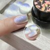 Version 1.0.0 ADHERE 5pcs Cat Eye Gel Kit with Brush + Magnetic Stick, Cat Eye Gel Polish Holographic Glitter UV LED Nail Varnish for Nail Salon DIY Design