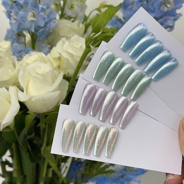 Version 1.0.0 ADHERE 12ML Cat Eye Gel Nail Polish Set,4 Colors Holographic Glitter Cat Eye Gel Polish with Magnet Gel Polish Soak Off Led Gel Polish Kit Nail Art Gel Manicure Salon DIY Gifts