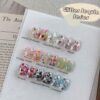 Version 1.0.0 ADHERE 9pcs Nail Glitter Kit with Mixing Gel + Mixing stick, Multi-Use Chunky Glitter Powder, Sparkle Shimmer Sequins, for Nail Salon, Resin Art, UV Epoxy, DIY Slime Making