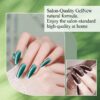 Version 1.0.0 Adhere 12ml 6pcs Magnetic Cat Eye Nail Gel Polish Kit - Brown Green Blue White Gel Nail Varnish para uñas Glitter Shining, UV/LED Needed
