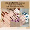 Version 1.0.0 ADHERE 12ml 8pcs Nail Polish Gel Kit, UV LED Gel Nail Polish, Soak Off Nail Varnish Gel Polish for Manicure Salon DIY Design at Home