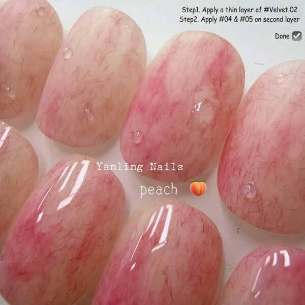 Version 1.0.0 ADHERE 12ml x5 Pcs Fur Gel Nail Polish Set, Milky White Pink Beige Cinnamon Brown Furry Fall Winter Colors, Fluffy Velvety Fuzzy Feel Gel Polish Collection, UV LED Cured Nail Varnish