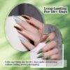 Version 1.0.0 Adhere 12ml 6pcs Magnetic Cat Eye Nail Gel Polish Kit - Brown Green Blue White Gel Nail Varnish para uñas Glitter Shining, UV/LED Needed
