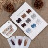 Version 1.0.0 ADHERE 12ml 9pcs Nail Polish Kit, Beige Blue Brown UV LED Gel Nail Polish, Soak Off Nail Varnish Gel Polish for Manicure Salon DIY Design at Home