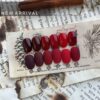 Version 1.0.0 ADHERE 12ml 6pcs RED Nail Gel Polish Kit, UV LED Gel Nail Polish, Soak Off Nail Varnish Gel Polish for Manicure Salon DIY Design at Home