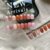 Version 1.0.0 ADHERE 12ml 9pcs Nude Brown Translucent Nail Gel Kit, UV LED Gel Nail Polish, Soak Off Nail Varnish Gel Polish for Manicure Salon DIY Design at Home